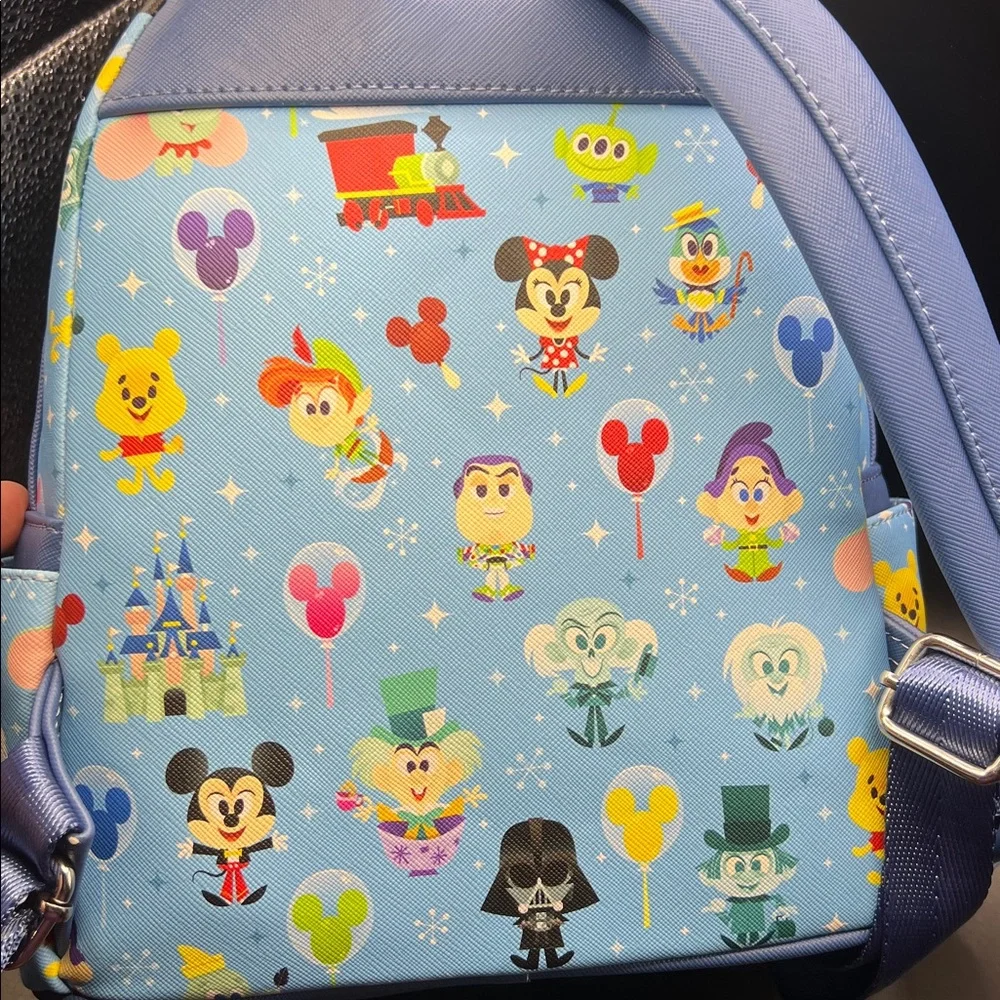 Loungefly Disney Chibi Icons mini backpack NEW WITH TAGS - Picture 10 of 10